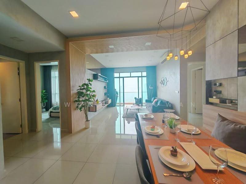 Kediaman Servis untuk Dijual di Conezion Residences - Uswani Mazuwan - Living Room - PropertyGuru.com.my