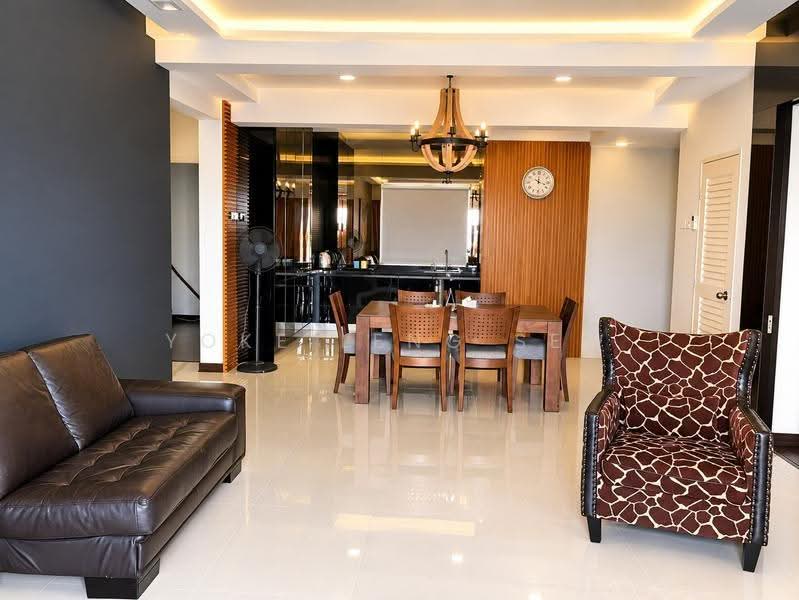 Kediaman Servis untuk Dijual di Solace Service Apartment @ SetiaWalk - Yoke Leng Sew - Living Room - PropertyGuru.com.my