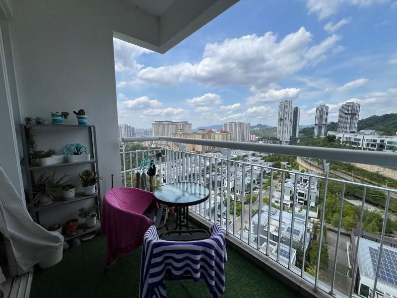 Kondominium untuk Dijual di 3 Residen @ Melawati - Wee . - Balcony - PropertyGuru.com.my