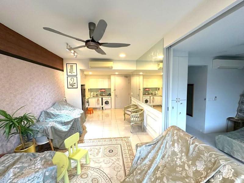 Kediaman Servis untuk Disewa di The Ridge - David Lao - Living Room - PropertyGuru.com.my