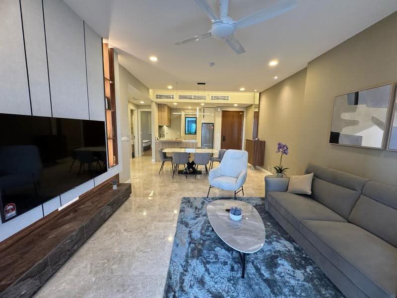 Service Residence for Rent at TRX Residences - Michael Au - Living Room - PropertyGuru.com.my