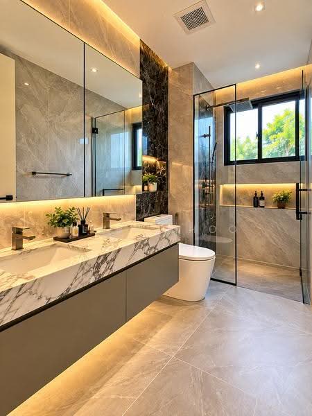 Banglo Lot Kosong untuk Dijual di Kampung Bukit Tengah (Bukit Mertajam) - Elvin Choo - Bathroom - PropertyGuru.com.my
