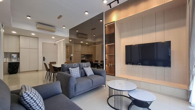 Service Residence for Rent at Cyperus @ Tropicana Gardens - Jason Chong - Living Room - PropertyGuru.com.my