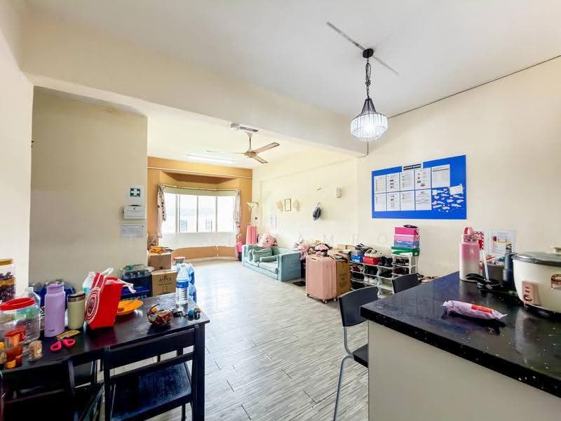 Apartment for Sale at Pangsapuri Sri Angkasa - Izzat Zamros - Living Room - PropertyGuru.com.my