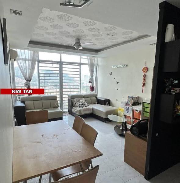 Apartment for Sale at Taman Kristal - Kim Tan - Living Room - PropertyGuru.com.my
