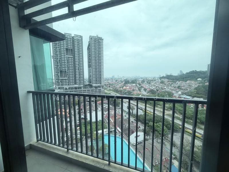 Kediaman Servis untuk Disewa di D'sands Residence - Wan Jia Shun - Balcony - PropertyGuru.com.my