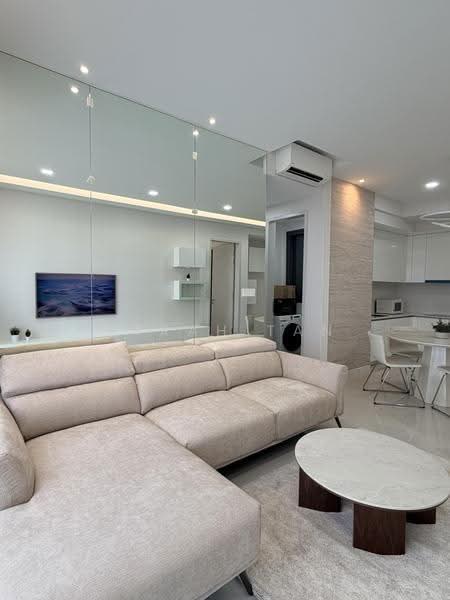 Service Residence for Sale at Edelweiss @ Tropicana Gardens - Sarah Tan - Living Room - PropertyGuru.com.my