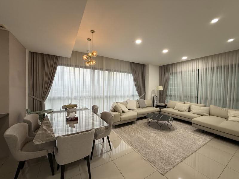 Service Residence for Rent at Aria - William Lee - Living Room - PropertyGuru.com.my