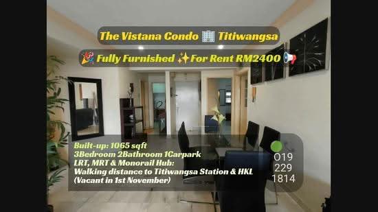 Condominium for Rent at The Vistana - Wincent Chuah - PropertyGuru.com.my