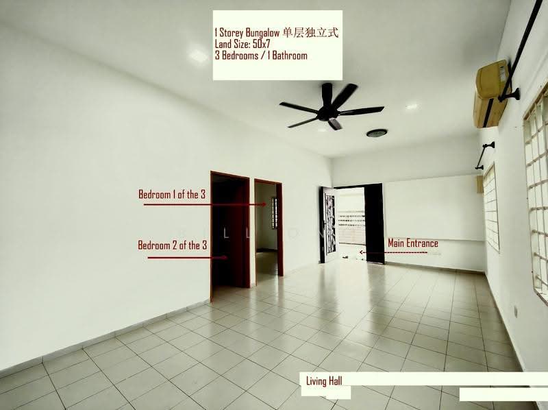 Bungalow House for Rent in Kampung Poh Chee Leng (Skudai) - Bill Ong - Living Room - PropertyGuru.com.my