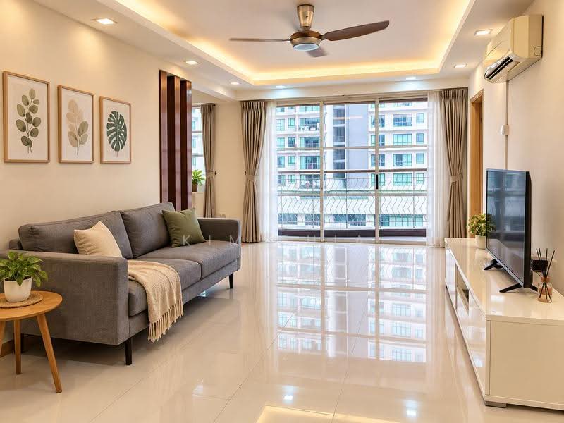 Condominium for Rent at Laman Suria - Kim Chia - Living Room - PropertyGuru.com.my