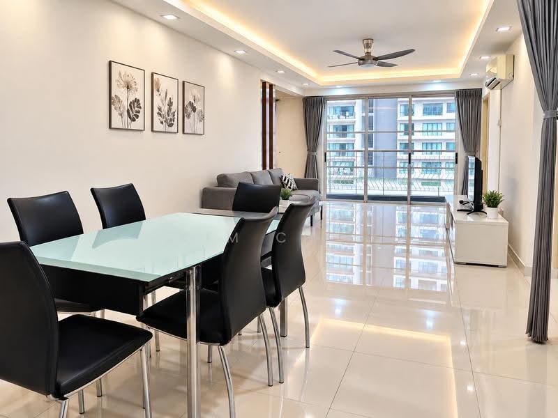 Condominium for Rent at Laman Suria - Kim Chia - Living Room - PropertyGuru.com.my