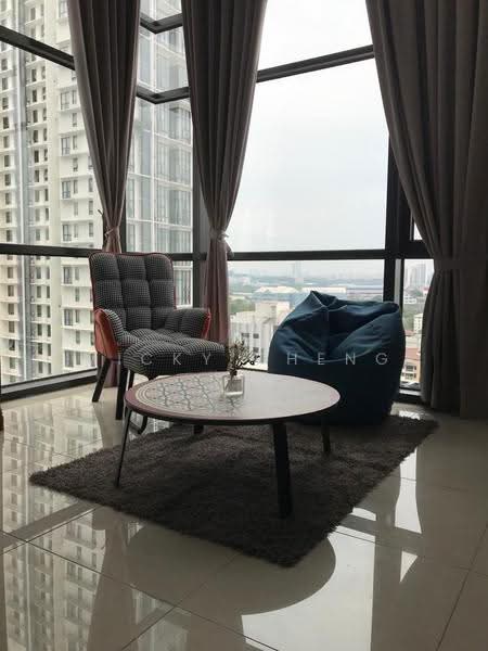 Service Residence for Rent at Eclipse Residence @ Pan'gaea - Micky Cheng - Living Room - PropertyGuru.com.my