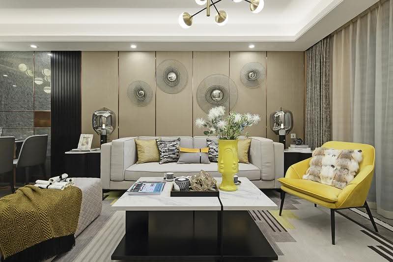 Service Residence for Sale at The Rosewoodz @ Bukit Jalil - Wen Xuan - Living Room - PropertyGuru.com.my