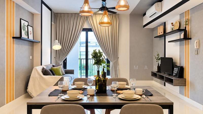 Kediaman Servis untuk Dijual di Radia Residences - Hafiz Sulaiman - Living Room - PropertyGuru.com.my