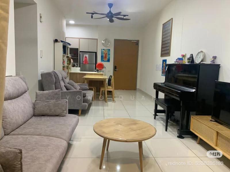 Kediaman Servis untuk Disewa di Millerz Square Serviced Residence - Yong Quan - Living Room - PropertyGuru.com.my