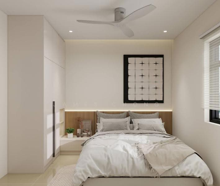 Kediaman Servis untuk Dijual di Bell Suites - James Chong - Bedroom - PropertyGuru.com.my
