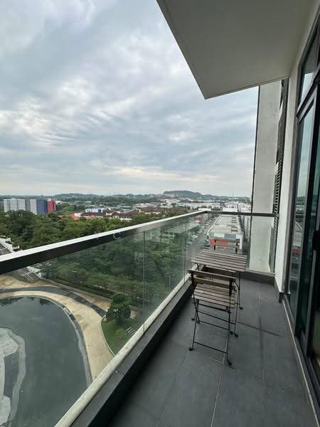 Kediaman Servis untuk Disewa di Green Haven - YC Fung - Balcony - PropertyGuru.com.my