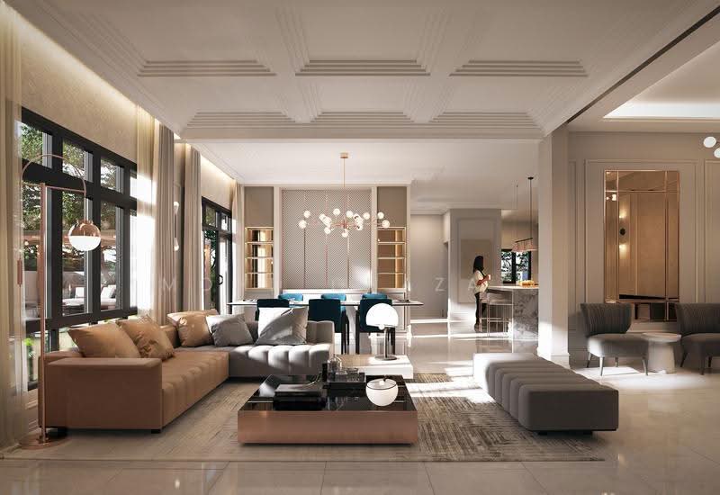 Semi-Detached House for Sale in Dengkil (Selangor) - Mohd Ghazali - Living Room - PropertyGuru.com.my