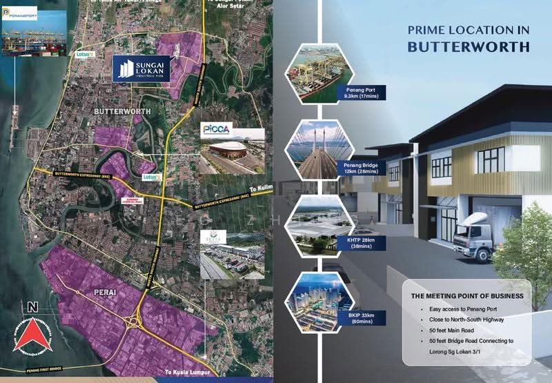 Semi-D Factory for Sale in Butterworth (Penang) - EC Zheng - Exterior - PropertyGuru.com.my