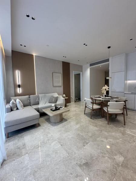 Kediaman Servis untuk Disewa di Jewel by Oxley KLCC - Zakee Chan - Living Room - PropertyGuru.com.my