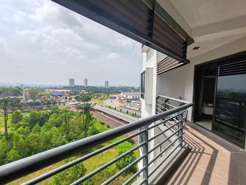 Pangsapuri untuk Dijual di Seri Mutiara Apartment - Ida Aziz - Balcony - PropertyGuru.com.my