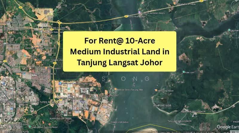 Industrial Land for Rent in Kawasan Perindustrian Tanjung Langsat (Pasir Gudang) - K S Ong - PropertyGuru.com.my