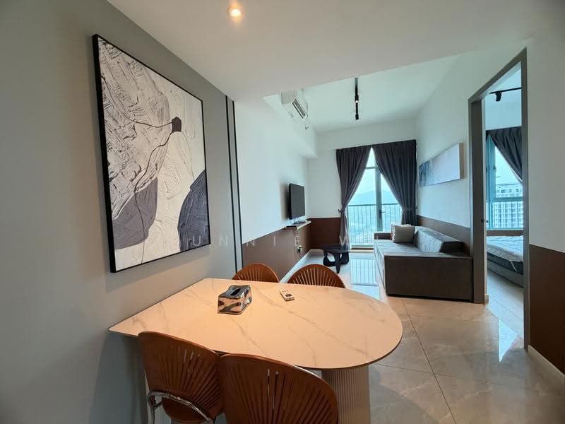 Kediaman Servis untuk Disewa di Bay Suites - Sunnie Wu - Living Room - PropertyGuru.com.my