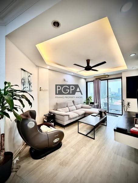 Condominium for Sale at Marina Bay Condominium - Eugene Tung - Living Room - PropertyGuru.com.my