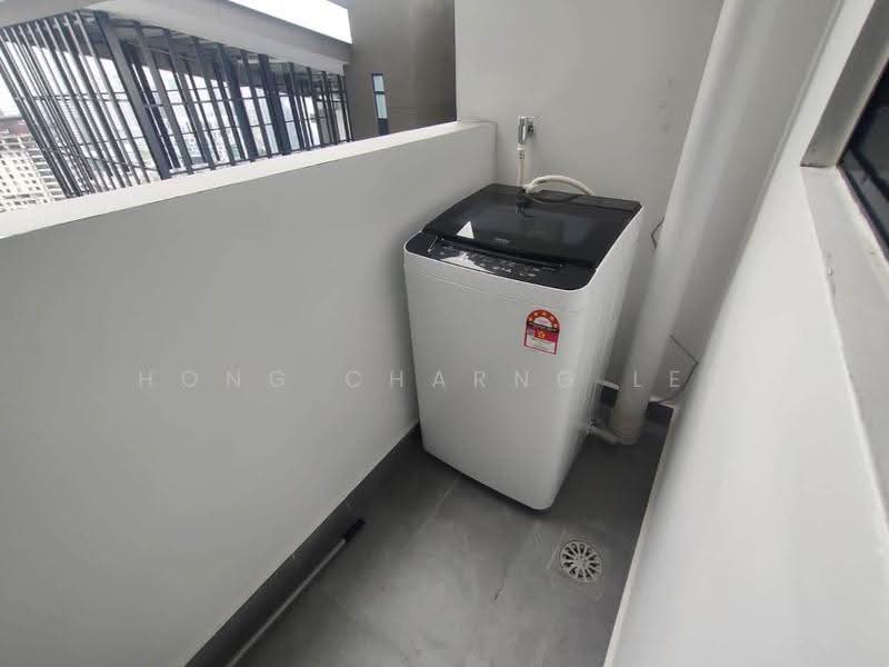 Service Residence for Rent at Twin Tower Residence - Hong Charng Lee - Balcony - PropertyGuru.com.my