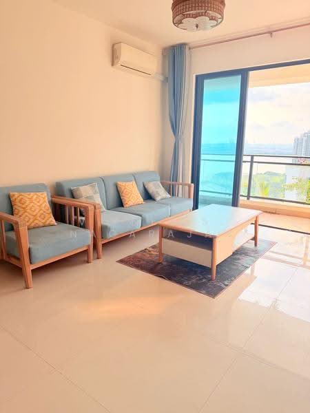 Kondominium untuk Disewa di Ataraxia Park @ Forest City - Viknes S. Nagarajan - Living Room - PropertyGuru.com.my