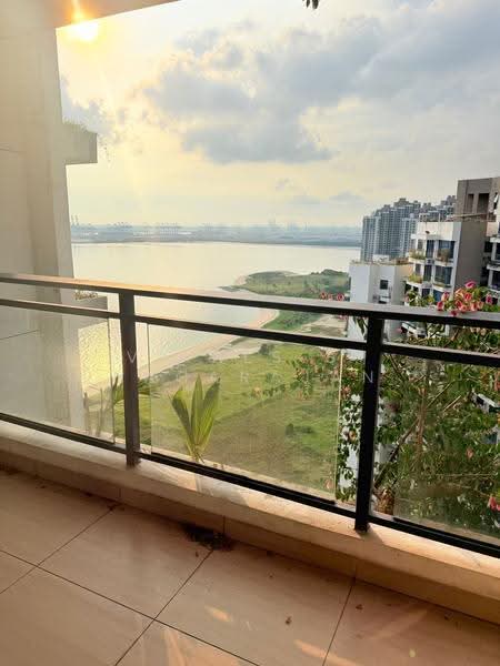 Kondominium untuk Disewa di Ataraxia Park @ Forest City - Viknes S. Nagarajan - Balcony - PropertyGuru.com.my