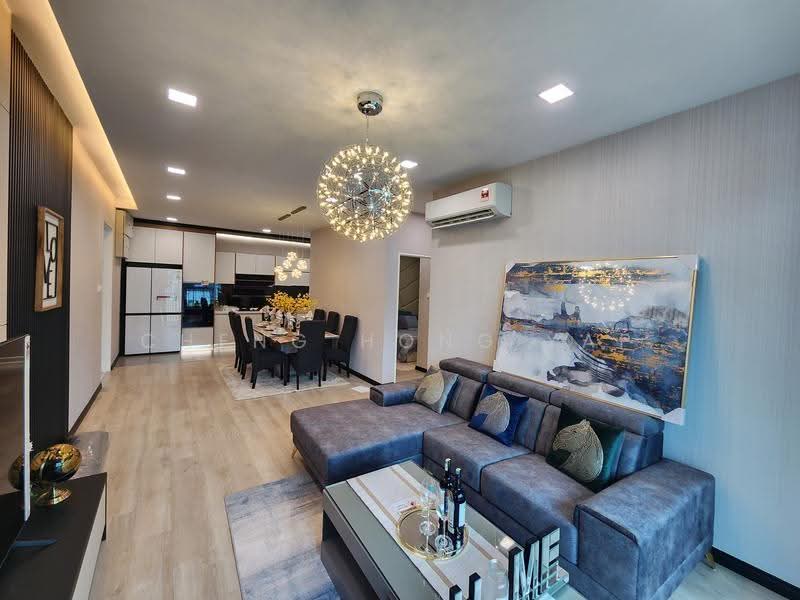Kondominium untuk Dijual di Sky88 Residences - Cheng Hong Yap - Living Room - PropertyGuru.com.my