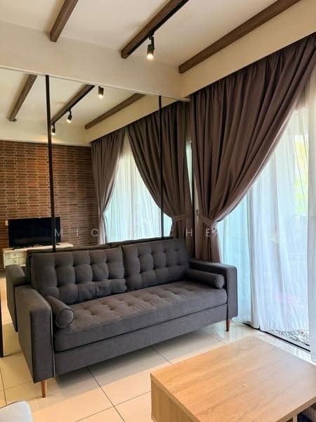 Service Residence for Rent at HYVE - Micky Cheng - Living Room - PropertyGuru.com.my