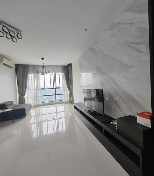 Condominium for Sale at KM1 West - Karen Tang - Living Room - PropertyGuru.com.my