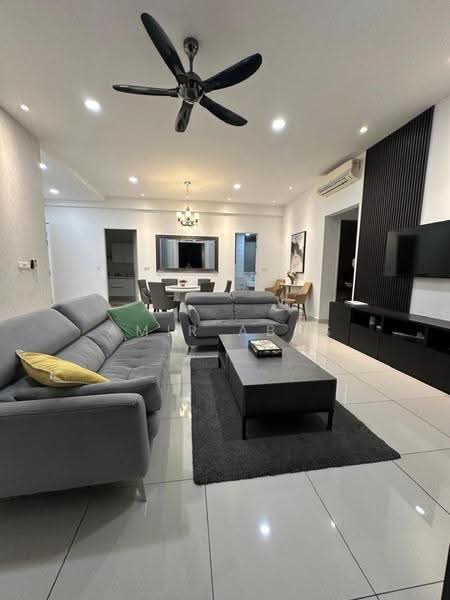 Service Residence for Rent at The Clio Residences - Amir Abas - Living Room - PropertyGuru.com.my