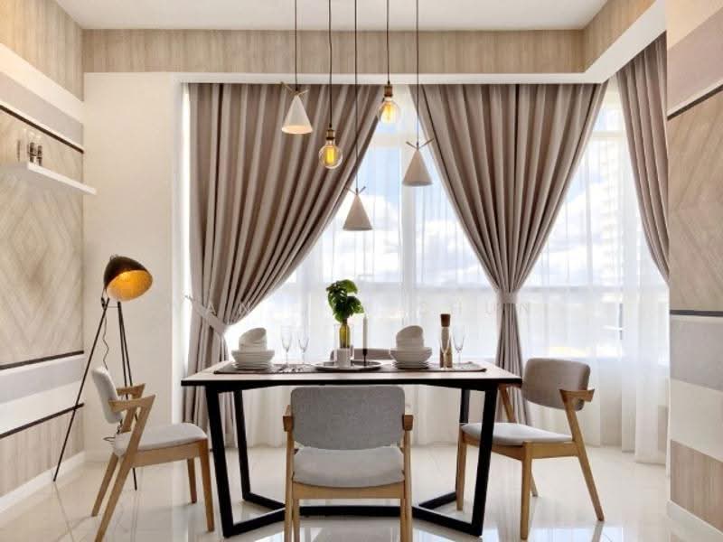 Kediaman Servis untuk Disewa di The Ridge - Wan Jia Shun - Dining Room - PropertyGuru.com.my