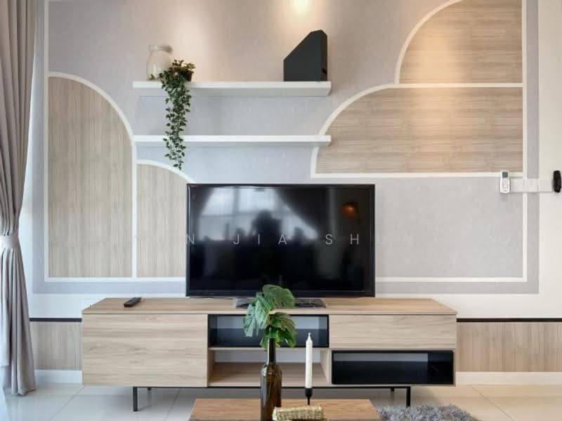 Kediaman Servis untuk Disewa di The Ridge - Wan Jia Shun - Living Room - PropertyGuru.com.my