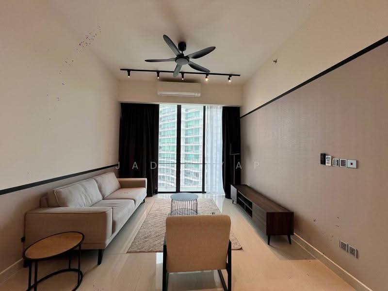 Kediaman Servis untuk Disewa di Senada Residence @ KLGCC Resort - Jaden Yap - Living Room - PropertyGuru.com.my