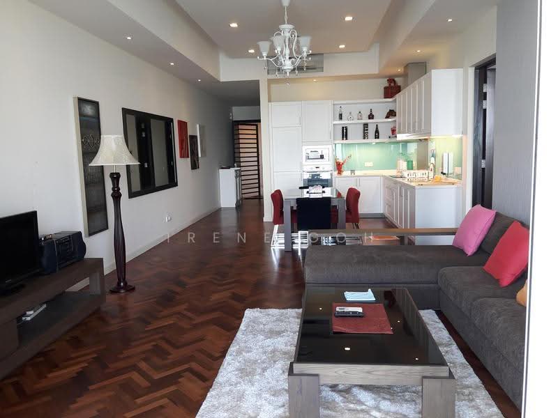 Kondominium untuk Disewa di Quayside Seafront Resort Condominiums - Irene Goh - Living Room - PropertyGuru.com.my
