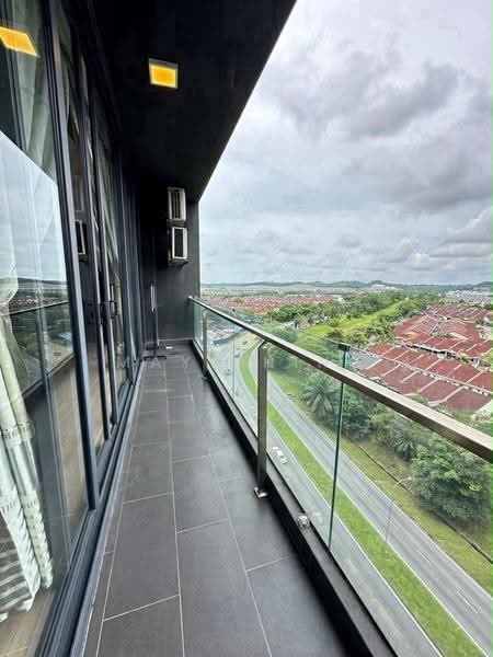 Kediaman Servis untuk Dijual di Cube 8 Teens - May Phing - Balcony - PropertyGuru.com.my