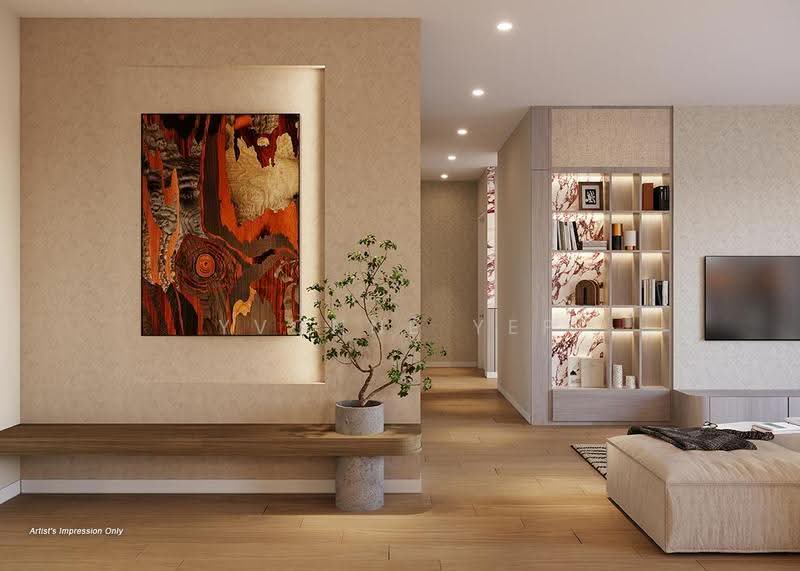 Pangsapuri untuk Dijual di Senna Heights Damansara Damai - Yvonne Yep - Living Room - PropertyGuru.com.my