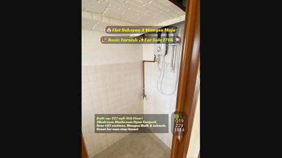 Rumah Flat untuk Dijual di Seksyen 4 Wangsa Maju Flat - Wincent Chuah - PropertyGuru.com.my
