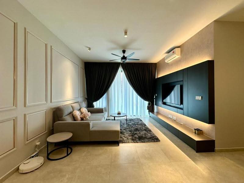 Kondominium untuk Disewa di Trinity Pentamont - Debbie Wong - Living Room - PropertyGuru.com.my