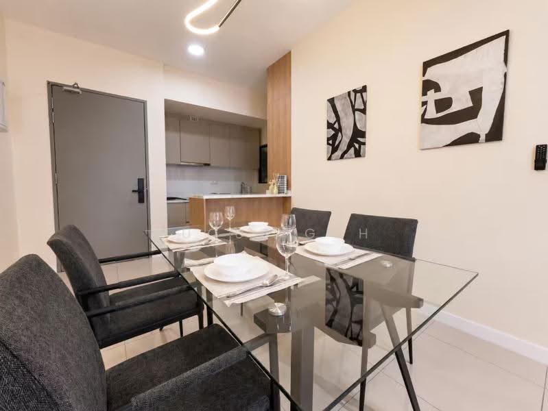 Kediaman Servis untuk Dijual di Bell Suites - Lucus Goh - Dining Room - PropertyGuru.com.my