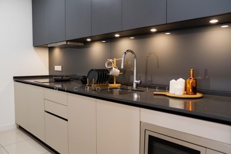 Service Residence for Rent at Aria - Nicholas Lee - Kitchen - PropertyGuru.com.my