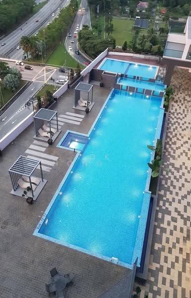Kediaman Servis untuk Dijual di Service Residence @ Landmark Residence 2 - Kok Chong Tang - Pool - PropertyGuru.com.my