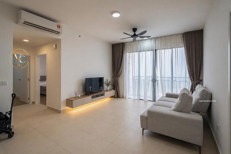 Kondominium untuk Disewa di Tuai Timur - Vitas Tan - Living Room - PropertyGuru.com.my