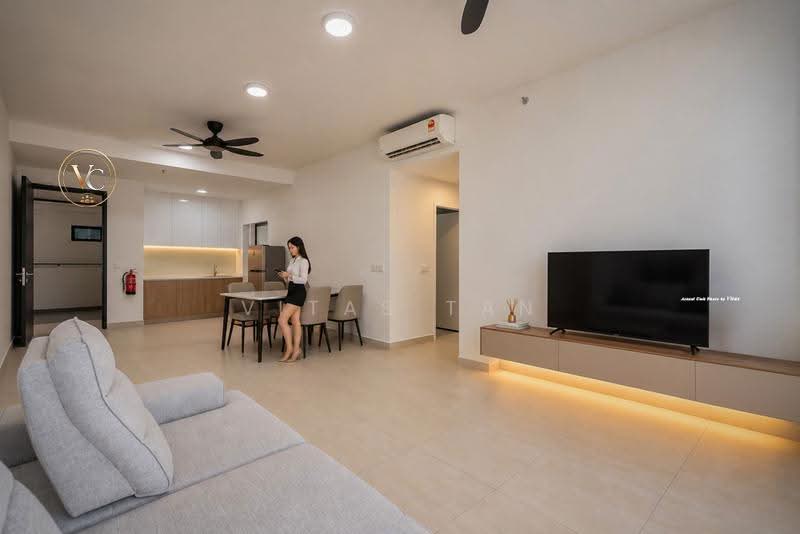 Kondominium untuk Disewa di Tuai Timur - Vitas Tan - Living Room - PropertyGuru.com.my