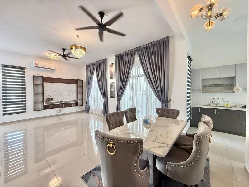 Rumah Teres untuk Dijual di Eco Grandeur (Puncak Alam) - Syukor Hartanah - Living Room - PropertyGuru.com.my